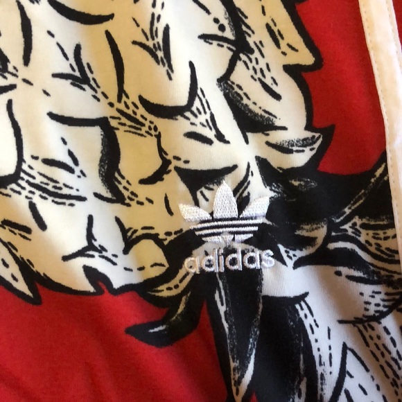 RARE Adidas‼️1 LEFT‼️ farm red pineapple leggings - Picture 6 of 8
